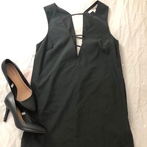 ✨NWT Black Dress w/ a deep v neck